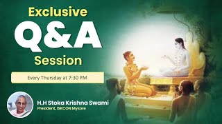 Exclusive Q\u0026A Session 89 | Daily Evening Bhagavatam Discourse | HH Stoka Krishna Swami | 27-04-23