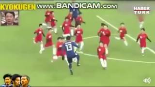 3 Japon Futbolcu 100 Çocuğa karşı, Sonuç ne mi oldu izleyelim görelim :)