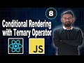 Conditional Rendering with Ternary Operator in React #react