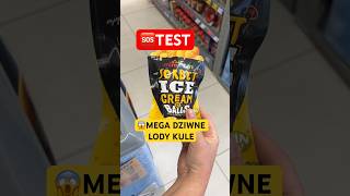 🆘TESTUJĘ MEGA DZIWNE LODY #ivoadventures #testujemy #test #testy #shorts #foodie #food #lody #haul