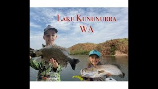 Fishing Lake Kununurra Barra and Black bream