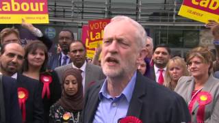Jeremy Corbyn on England and Scotland election results   BBC News