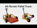 Vestil ALL-T All Terrain Pallet Jack Video (2024)