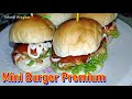 Mini Burger Premium | Burger Ayam premium - Tutorial Ringkas Resepi Terbaik