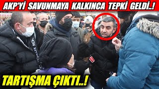"ÜSTÜME YÜRÜMEYİN..!" DİYEN AKP'Lİ TEPKİ ÇEKTİ, TARTIŞMA ÇIKTI !!!