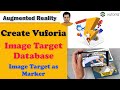 Create Vuforia Image Target Database | Use Image Target as Marker