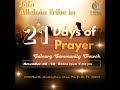 21 jours de prieres 21 days of prayer 2022