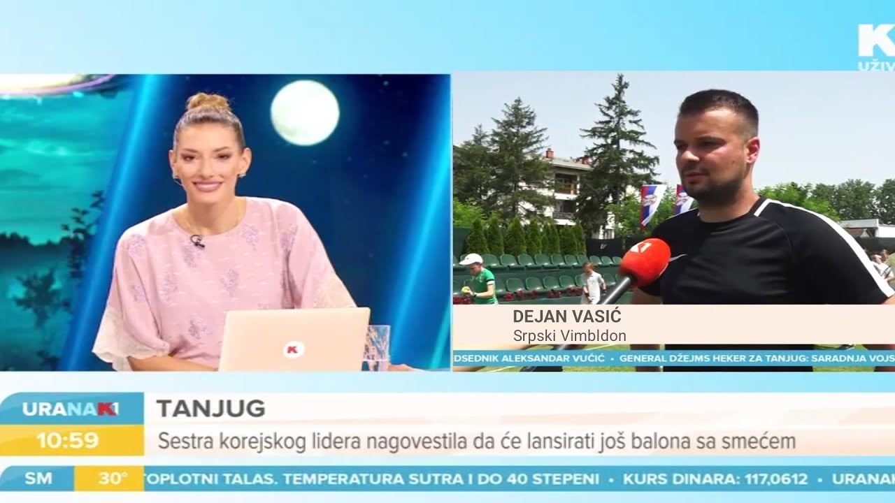 K1 Televizija Uživo Srpski Vimbldon Youtube