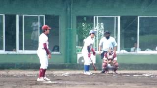 【2016年秋ベストナイン選出】2016/09/16濱田翔吉#9(丸亀西中→創志学園高→香川大2年)第四打席