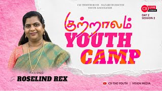 🔴🅻🅸🆅🅴 | குற்றால வாலிபர் முகாம் 2024 | Day 2 Session 2 | TND Youth Association