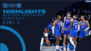 OKC Thunder vs Dallas Mavericks | Game 2 Highlights | NBA Playoffs | May 9, 2024