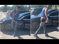 Blueface Crip Walking Wearing A Bullet Proof Vest