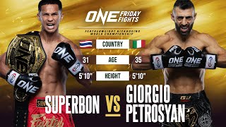 The Head Kick Heard Around The World 🤯 Superbon vs. Giorgio Petrosyan