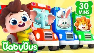 A Roda do Ônibus Animal | Sim! Neo | Músicas Infantis & Canções Infantis 🐼 por BabyBus