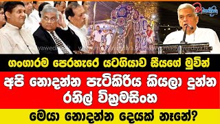 අපි නොදන්න පැටිකිරිය කියලා දුන්න රනිල් සීයා #ranilwickremesinghe #sjb #sajithpremadasa