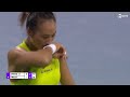 qinwen zheng vs. magdalena frech 2024 cincinnati round of 2 wta match highlights