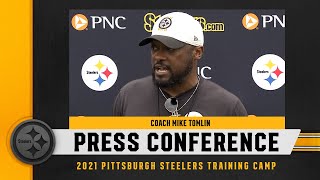 Steelers Press Conference (July 25): Coach Mike Tomlin | Pittsburgh Steelers