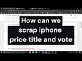 Amazon Web Scraper | CodeWithDakshi | project 1