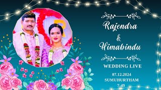 Rajendra Weds Himabindu Wedding on 07.12.2024 Khammam