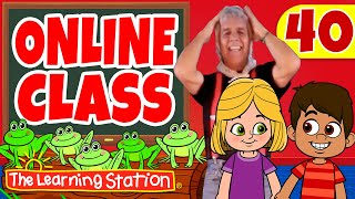 Online Class #40 for Kids ♫ Icky Sticky Bubble Gum ♫ Brain Breaks ♫ by The Learning Station