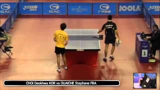 2014 Qatar Open MS QG CHOI Deokhwa KOR vs OUAICHE Stephane FRA