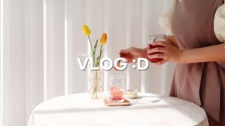 VLOG | 렌탈 스튜디오 알바 브이로그 | 팔레트스튜디오, 홈카페, 택배지옥,룸투어,상품촬영