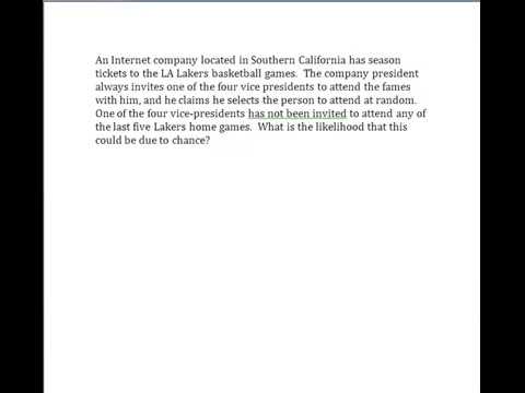 How do you read probability?