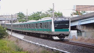 【E233系】川越線 日進-西大宮②【東臨70-000形】