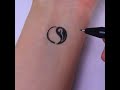 Yin and yang tattooYin and yang tattoo