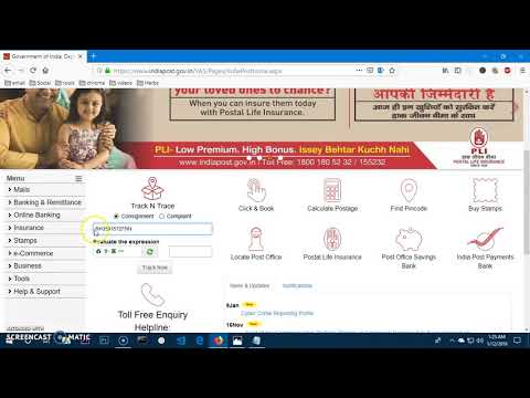 How to track Speed Post online - India Post How to track Speed Post online - India Post
