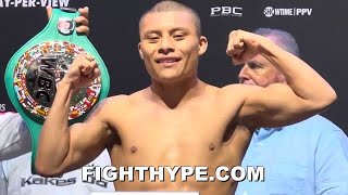 ISAAC CRUZ VS. GIOVANNI CABRERA WEIGH-IN \u0026 INTENSE FINAL FACE OFF