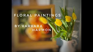 IFloral paintings by Varvara Harmon