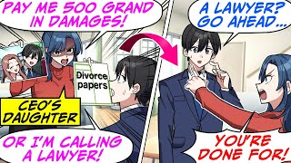 My Wife The Ceo S Daughter Tried To Threaten Me With A Fake Cheating