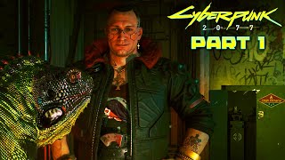 CYBERPUNK 2077 Playthrough. Part 1: Meeting Jackie (NOMAD Story).