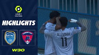 ESTAC TROYES - CLERMONT FOOT 63 (0 - 2) - Highlights - (ESTAC - CF63) / 2022-2023