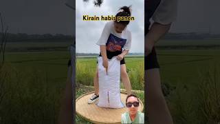 Kirain kakak habis panen #funny #reaction #shorts