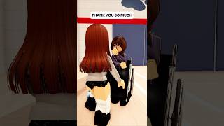 DISABLED GIRL SAVED BY HER BESTFRIEND FROM BULLIES! #berry #roblox #shorts