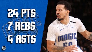 Cole Anthony 24 pts 7 rebs 4 asts vs Knicks 24/25 season