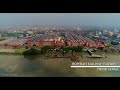 aerial view of howrah railway station