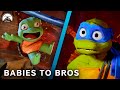 Teenage Mutant Ninja Turtles: Mutant Mayhem | Baby Turtles (Origin Story) Full Scene | Paramount