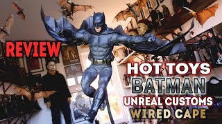 REVIEW. UNREAL CUSTOMS WIRED CAPE FOR HOT TOYS BATMAN