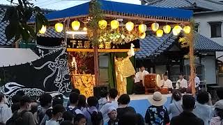 地元の安神社さんのお祭り　湯来町の下五原神楽団