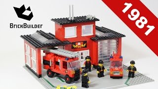 Lego - Back To History - 6382 Fire Station - 1981 - BrickBuilder
