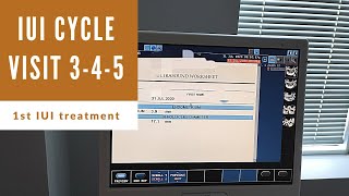 IUI人工受孕初体验🌈周期监测Vlog💉今天可以打促排卵针了吗❓First Round IUI Cycle Monitoring Visit 3-4-5