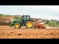 🌻Semina Girasoli con John Deere 6120M & Maschio Gaspardo Monica 6 file | Az. Agr. Mattia Cialfi