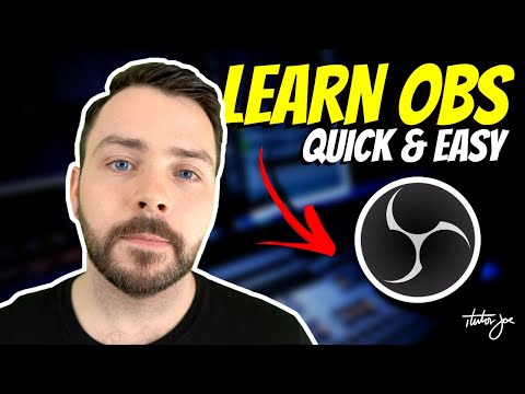 Complete OBS tutorial for teachers, trainers and creators