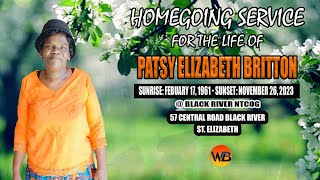 Patsy Britton Homegoing Services