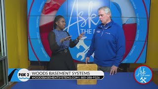 All things ‘BASEMENTY’ and even concrete leveling with Woods Basement Systems!