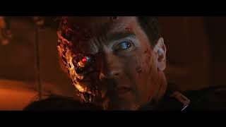 T800 Terminator Dies in Lava One Last Chip - Terminator 2 Judgement Day (1991) - Movie 4K HD Scene