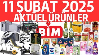 BİM 11 ŞUBAT 2025 BİM İNDİRİMLERİ BİM AKTÜEL ÜRÜNLERİ BİM KAMPANYALARI